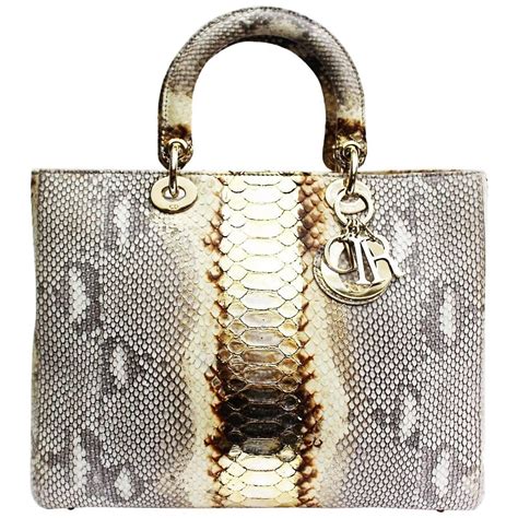 dior piton bag|python Dior handbags for women.